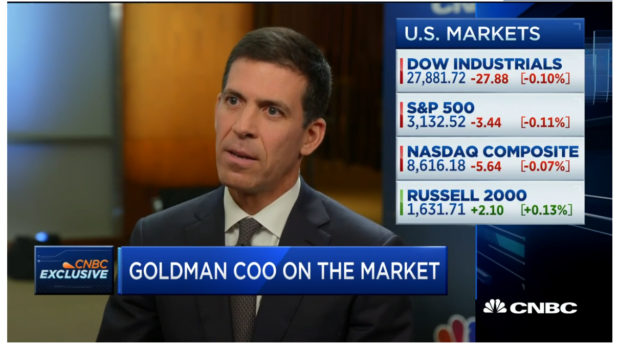 Goldman Sachs COO John Waldron