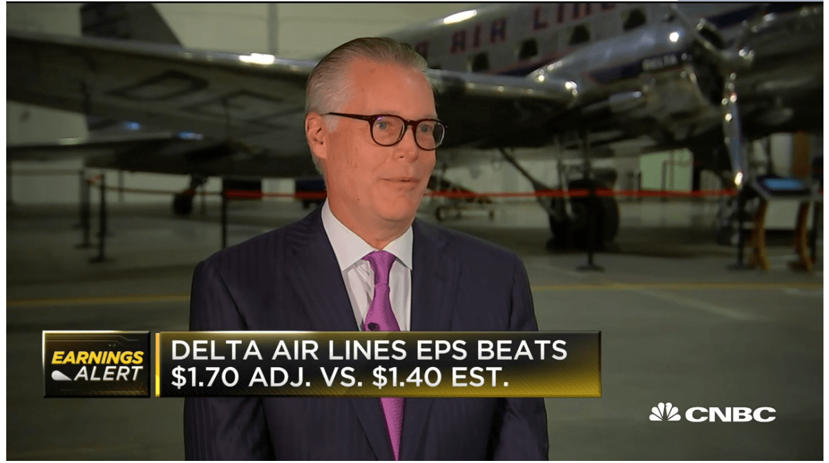 Delta Air Lines CEO Ed Bastian