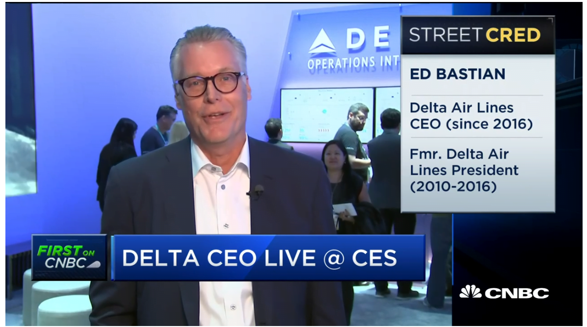 Delta CEO Ed Bastian