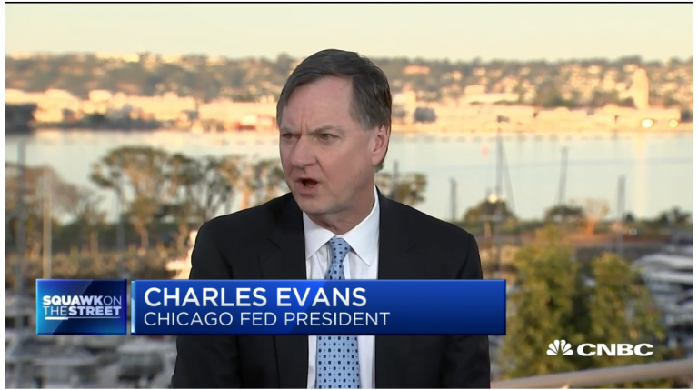 Chicago Fed President Charles Evans: Economy is strong