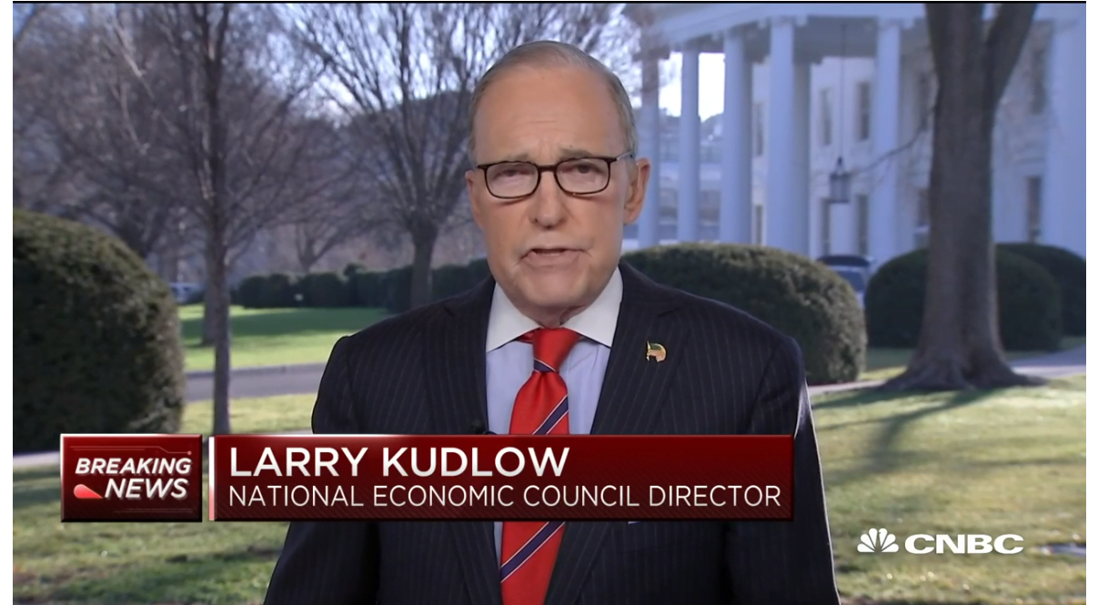 Kudlow Covid reopening the economy coronavirus economic response Director Lawrence Kudlow stimulus package bill