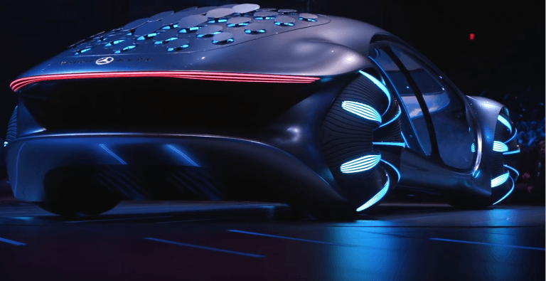 Mercedes-Benz reveals Avatar-like concept car at CES