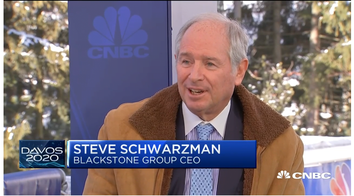 Blackstone Chairman Stephen Schwarzman