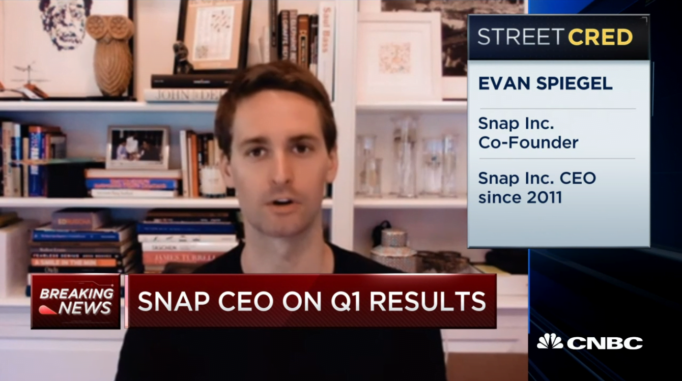 Snap CEO Evan Spiegel