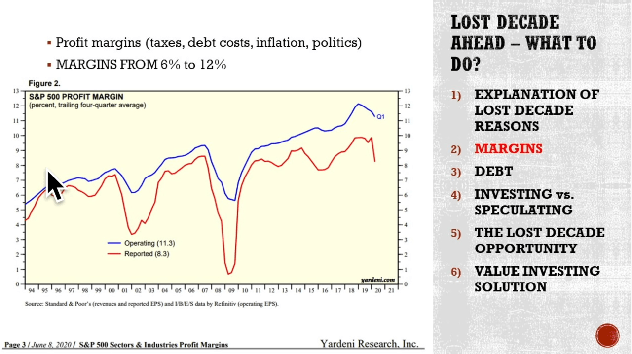 Ray Dalio lost decade stocks