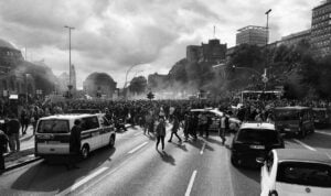 drive into protestors Naked Rochester Protesters