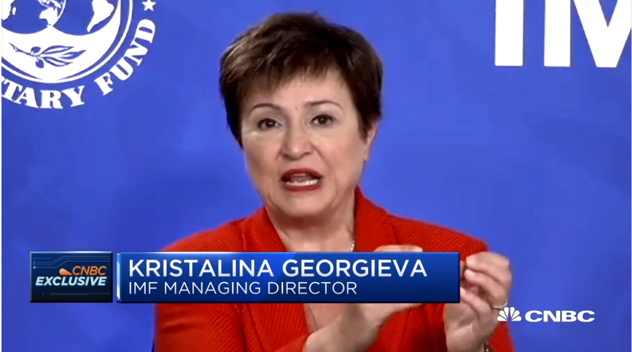 IMF managing director Kristalina Georgieva
