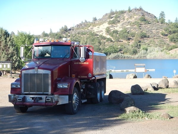 Klamath River Dams Truck Parking