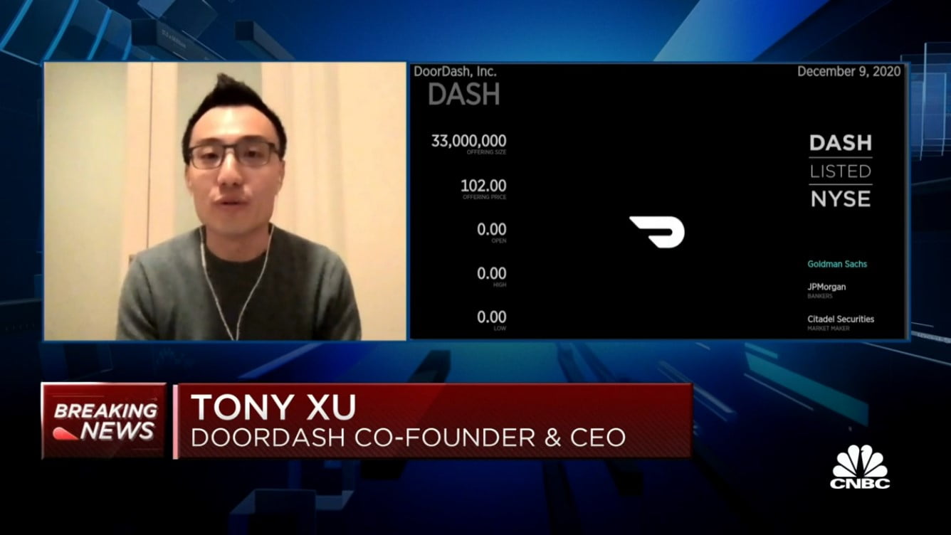 DoorDash CEO Tony Xu