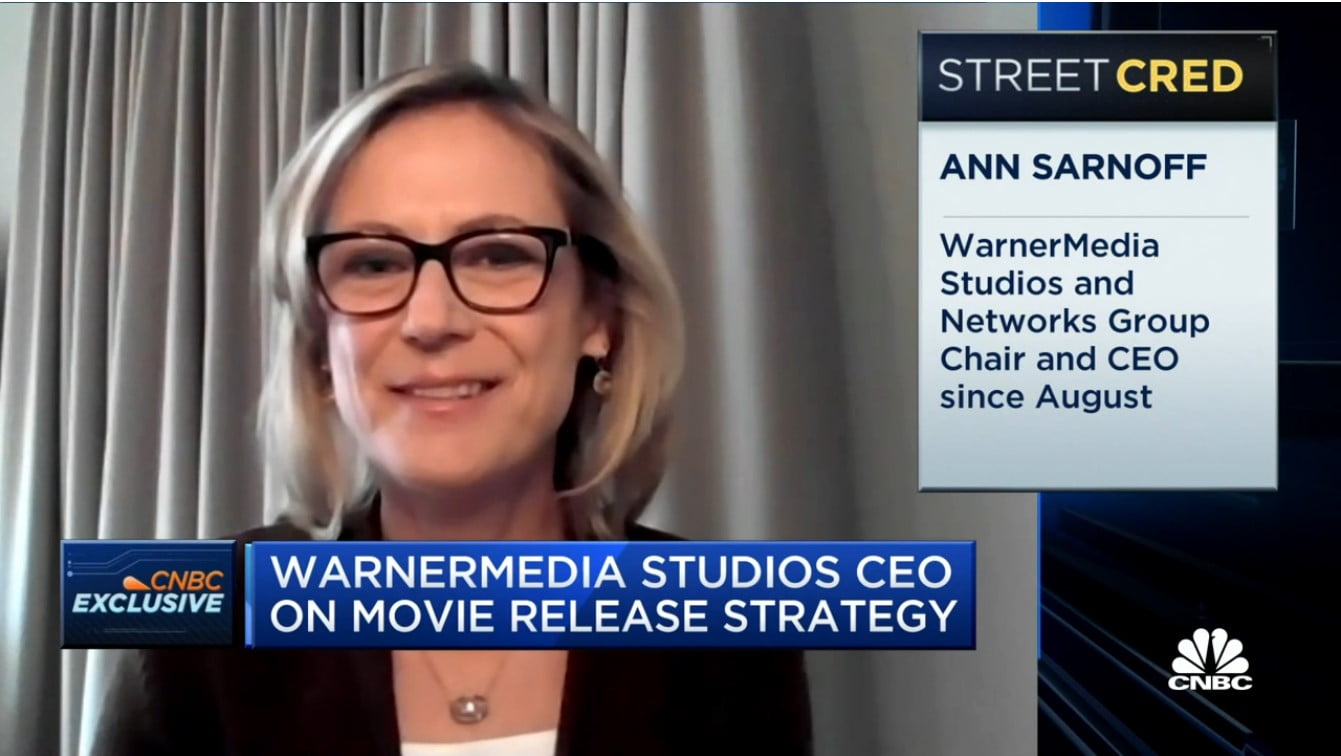 WarnerMedia Studios CEO Ann Sarnoff