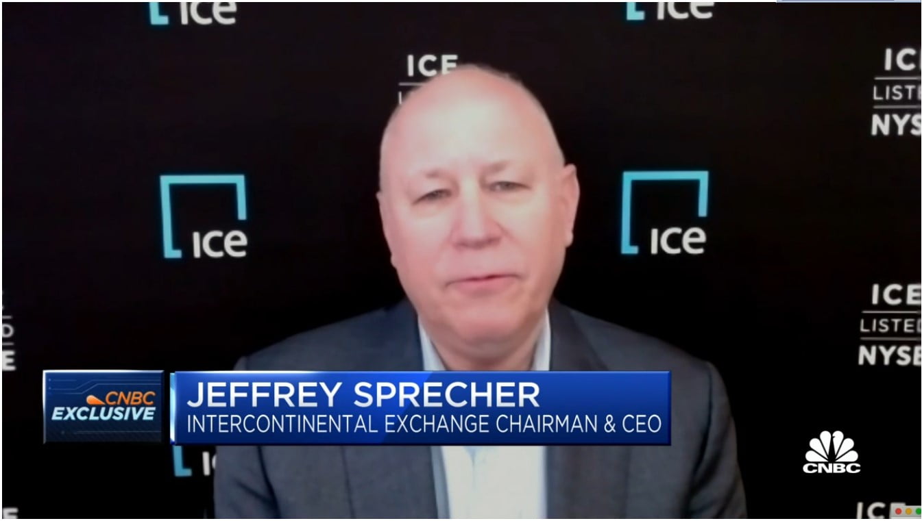 NYSE Delisting Chinese Stocks Intercontinental Exchange Chairman & CEO Jeffrey Sprecher
