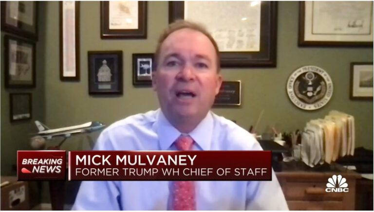 Mick Mulvaney Resigns After Attack On The Capitol