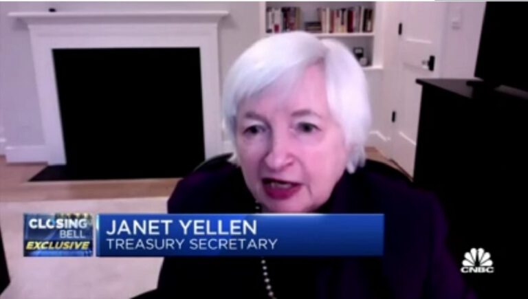 Yellen: It’s Important To Have Big Stimulus
