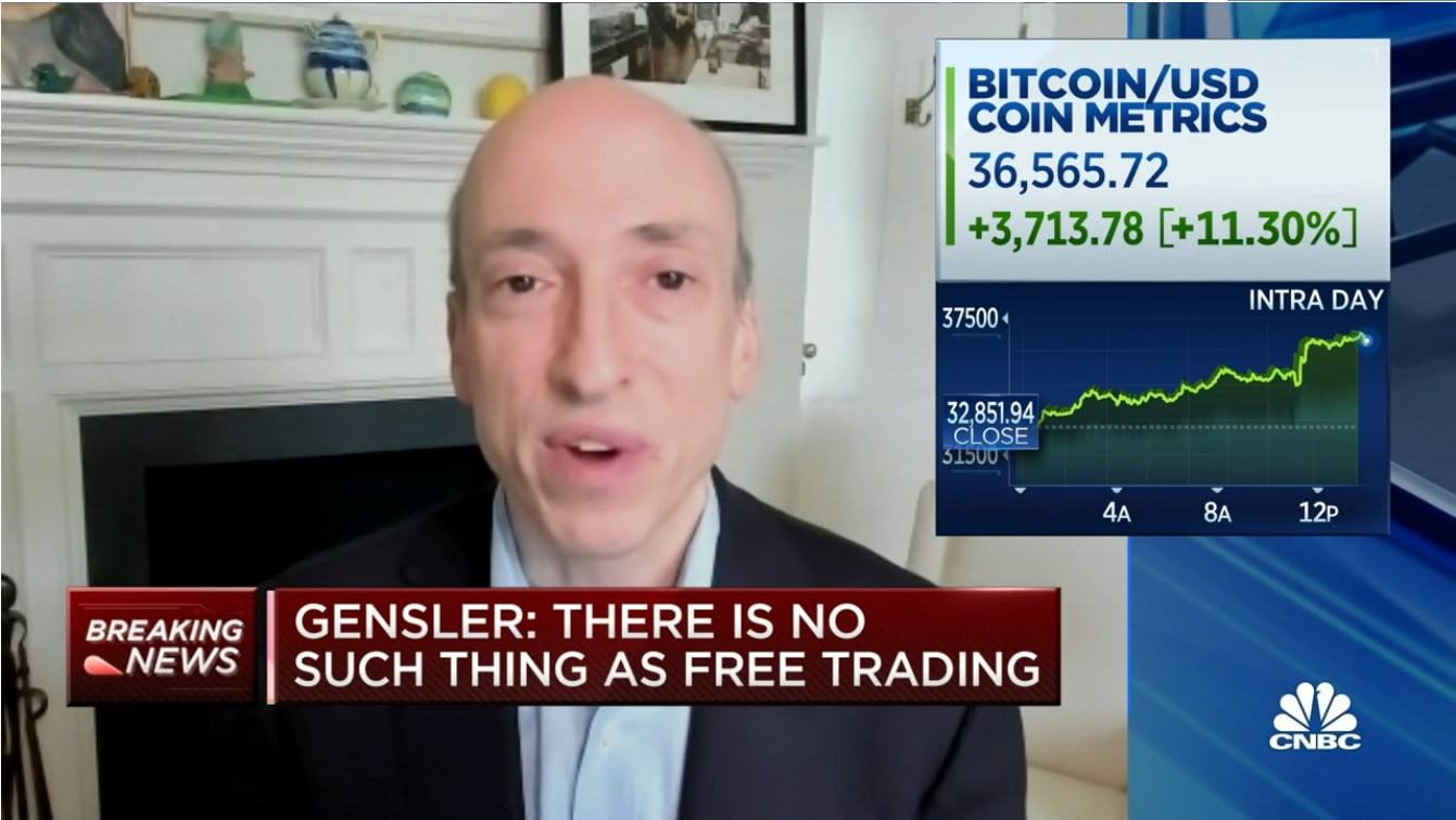 Cryptocurrency Regulation SEC Chairman Gary Gensler Bitcoin ETF