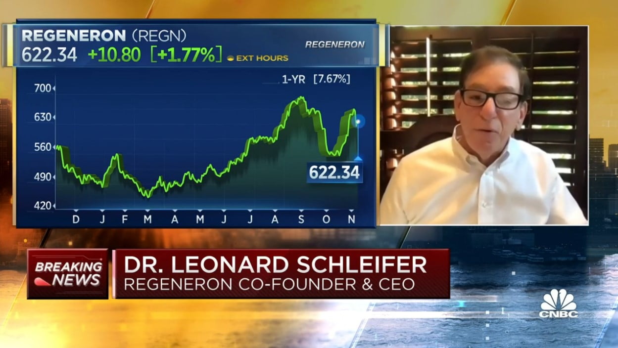 Regeneron Pharmaceuticals CEO Dr. Leonard Schleifer