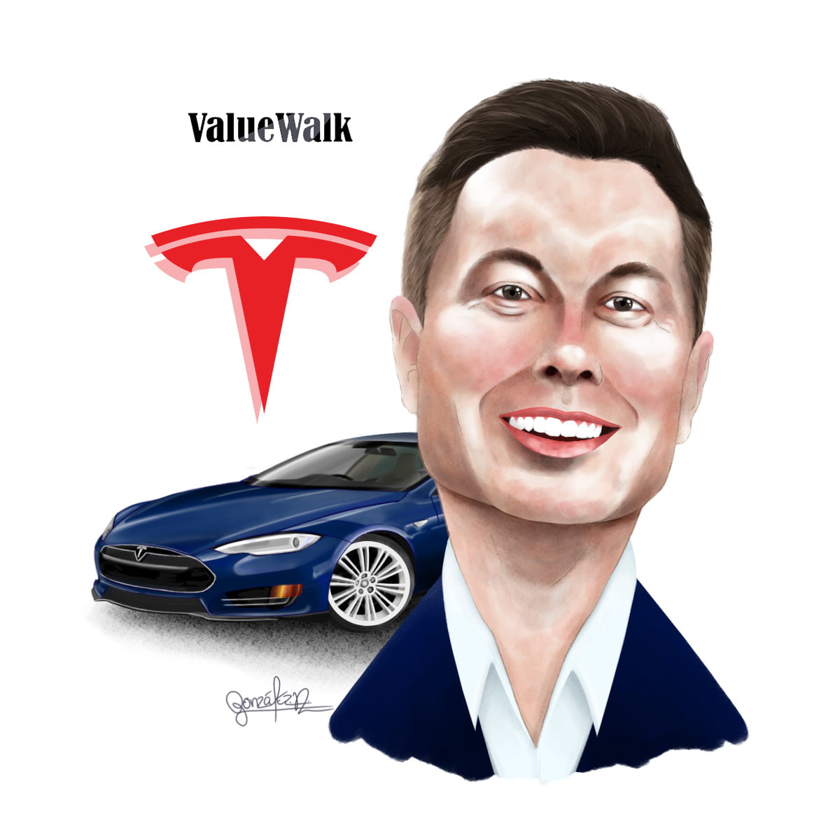 Elon Musk Tesla NASDAQ:TSLA