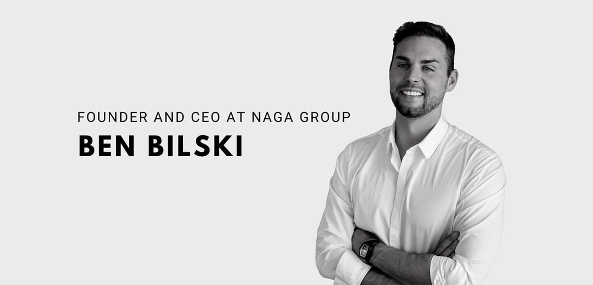 Ben Bilski NAGA Group social media