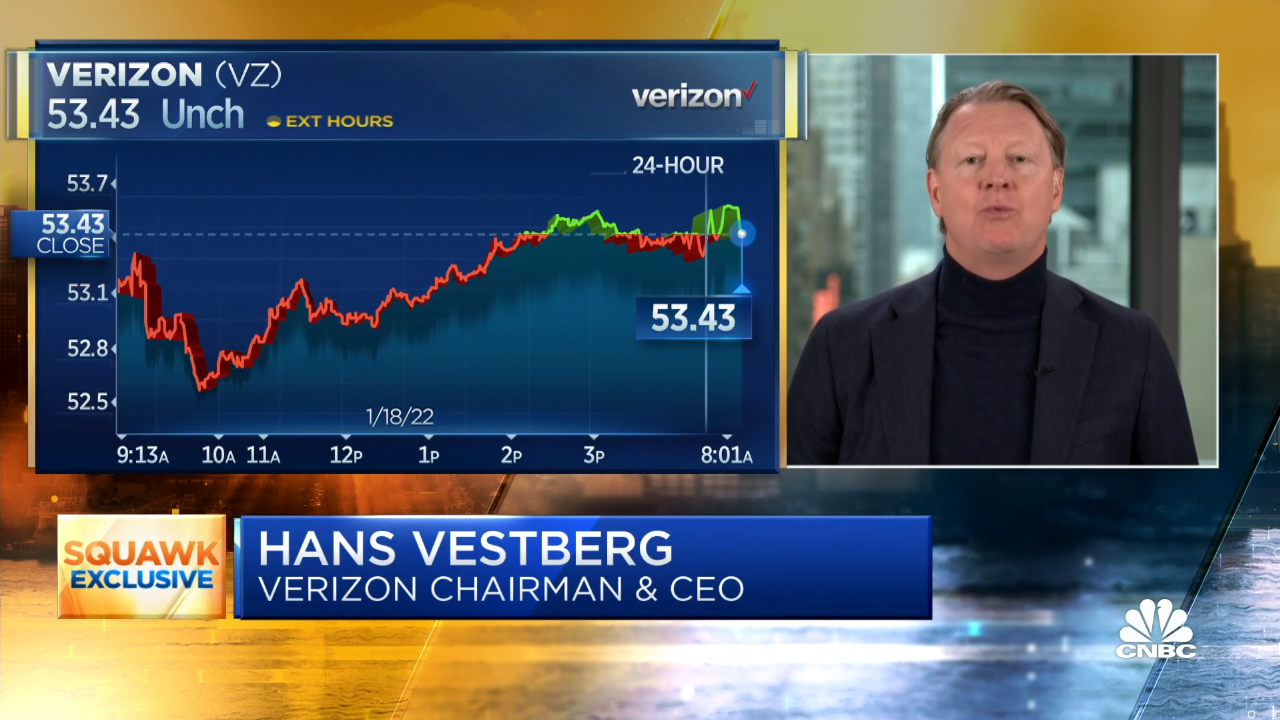 Verizon CEO Hans Vestberg