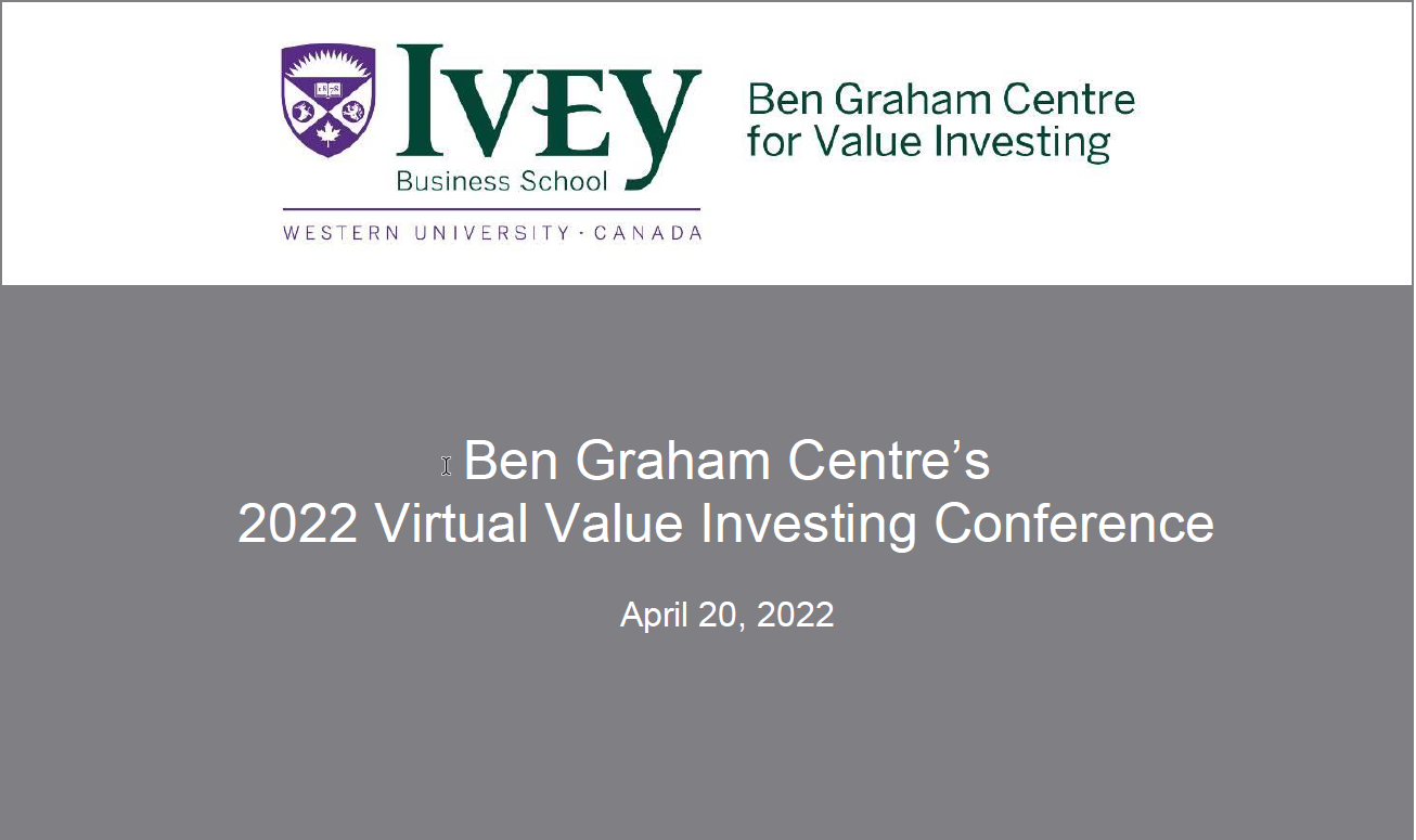 Value Investing Conference