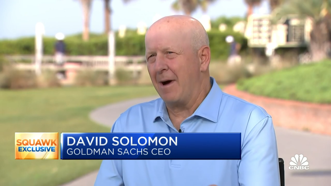 Goldman Sachs CEO David Solomon