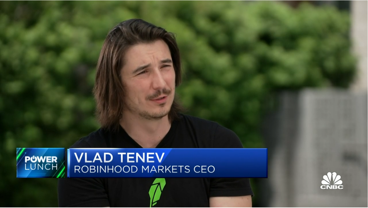 Robinhood CEO Vlad Tenev