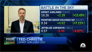 Spirit Airlines CEO Ted Christie