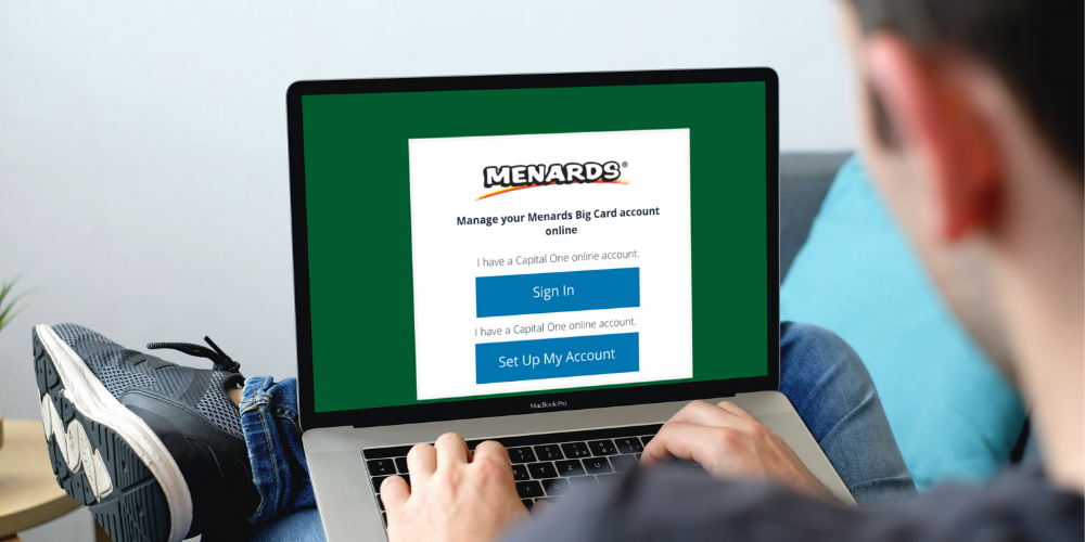 menards commercial card login