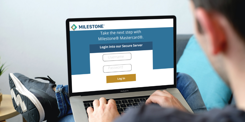 milestonecard.com login