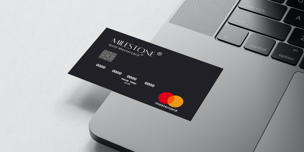 milestone credit card number