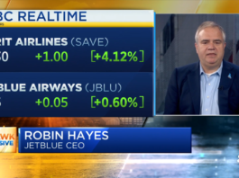 JetBlue CEO Robin Hayes