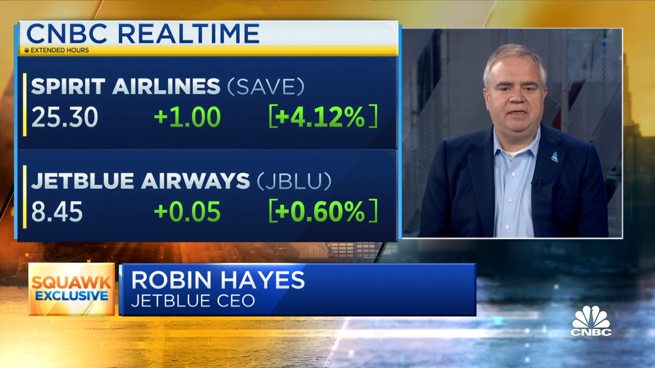 JetBlue CEO Robin Hayes