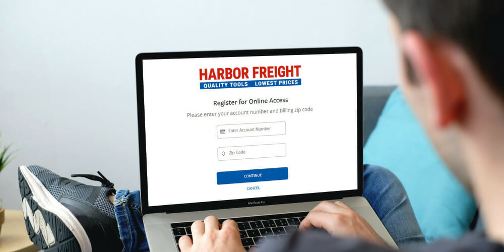harbor freight pay my bill