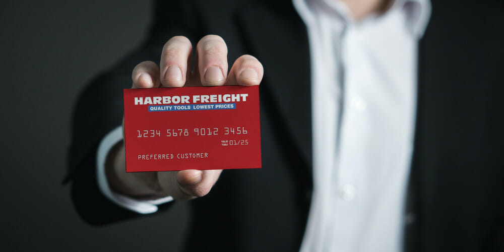 pay harbor freight credit card