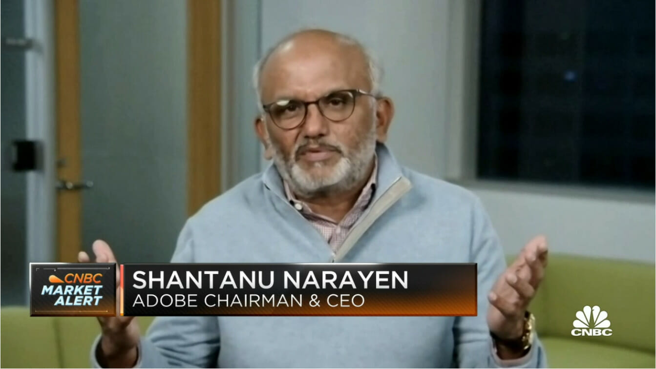 Adobe Chairman and CEO Shantanu Narayen