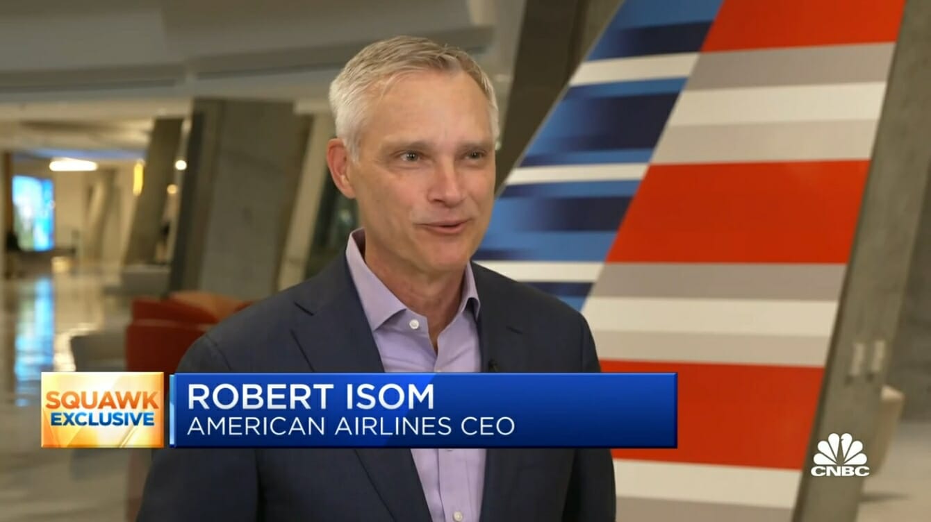 American Airline CEO Robert Isom