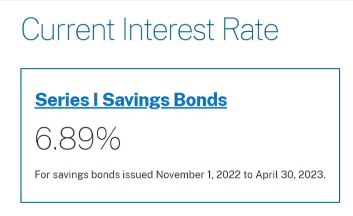 Series I Savings Bonds