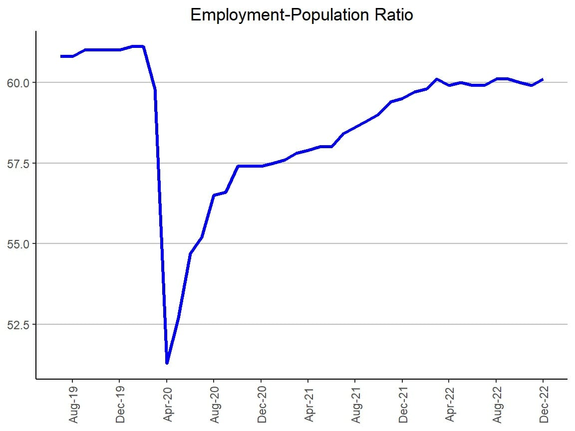 employment-population ratio