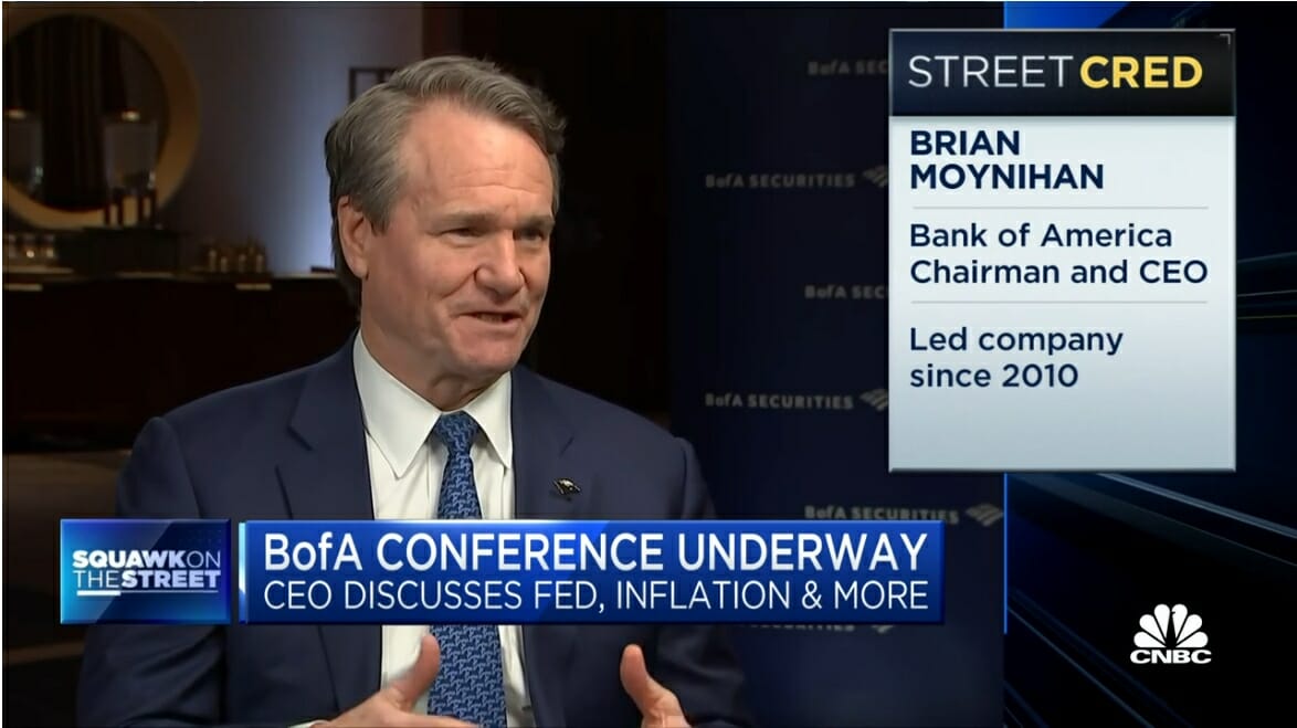 Bank of America CEO Brian Moynihan