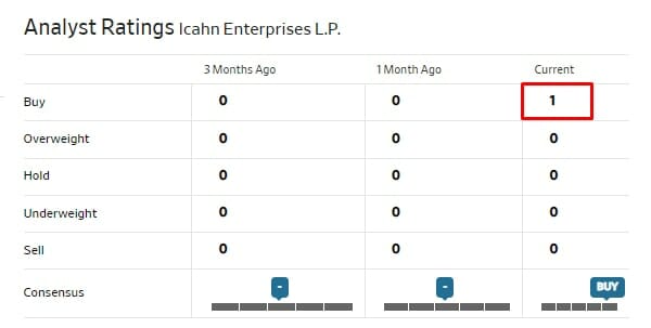 Icahn Enterprises Hindenburg