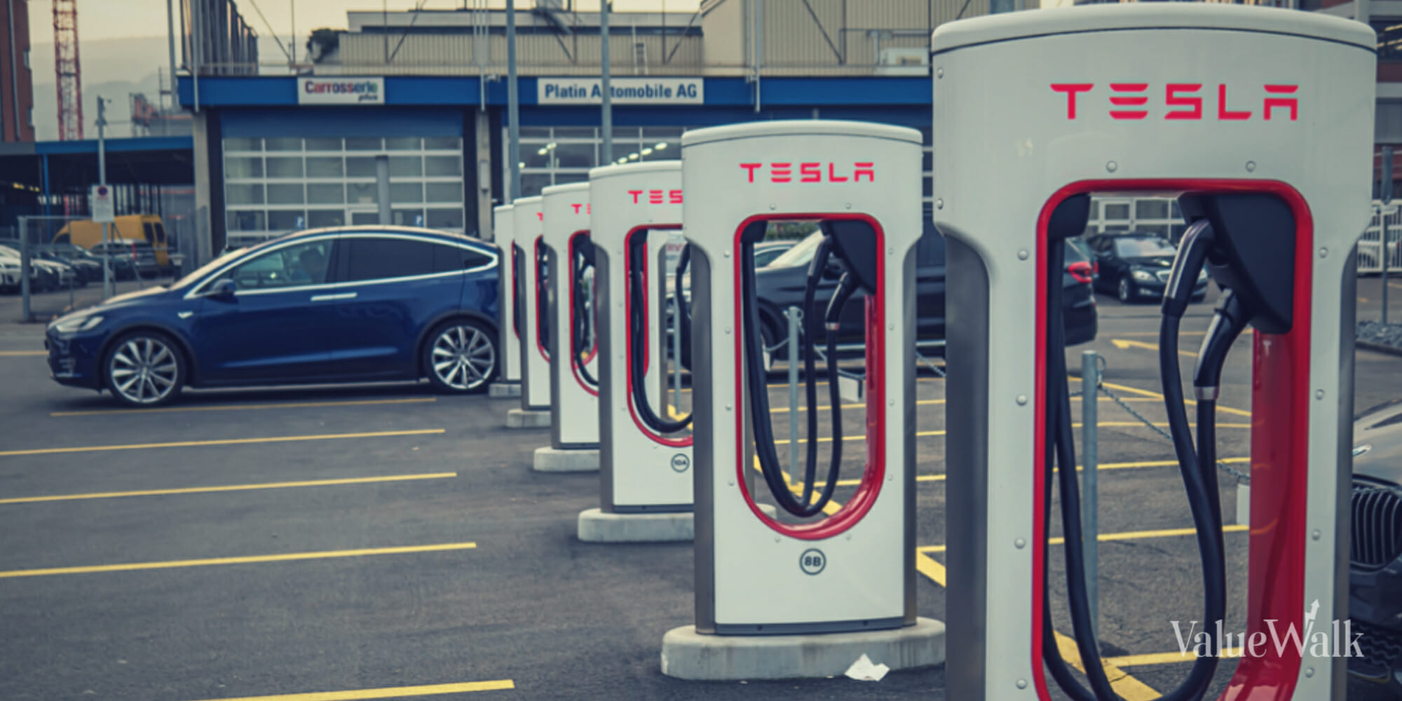 Tesla Charging Station