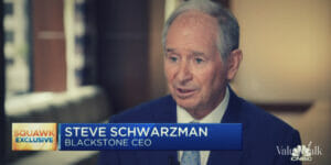 Blackstone CEO Stephen Schwarzman