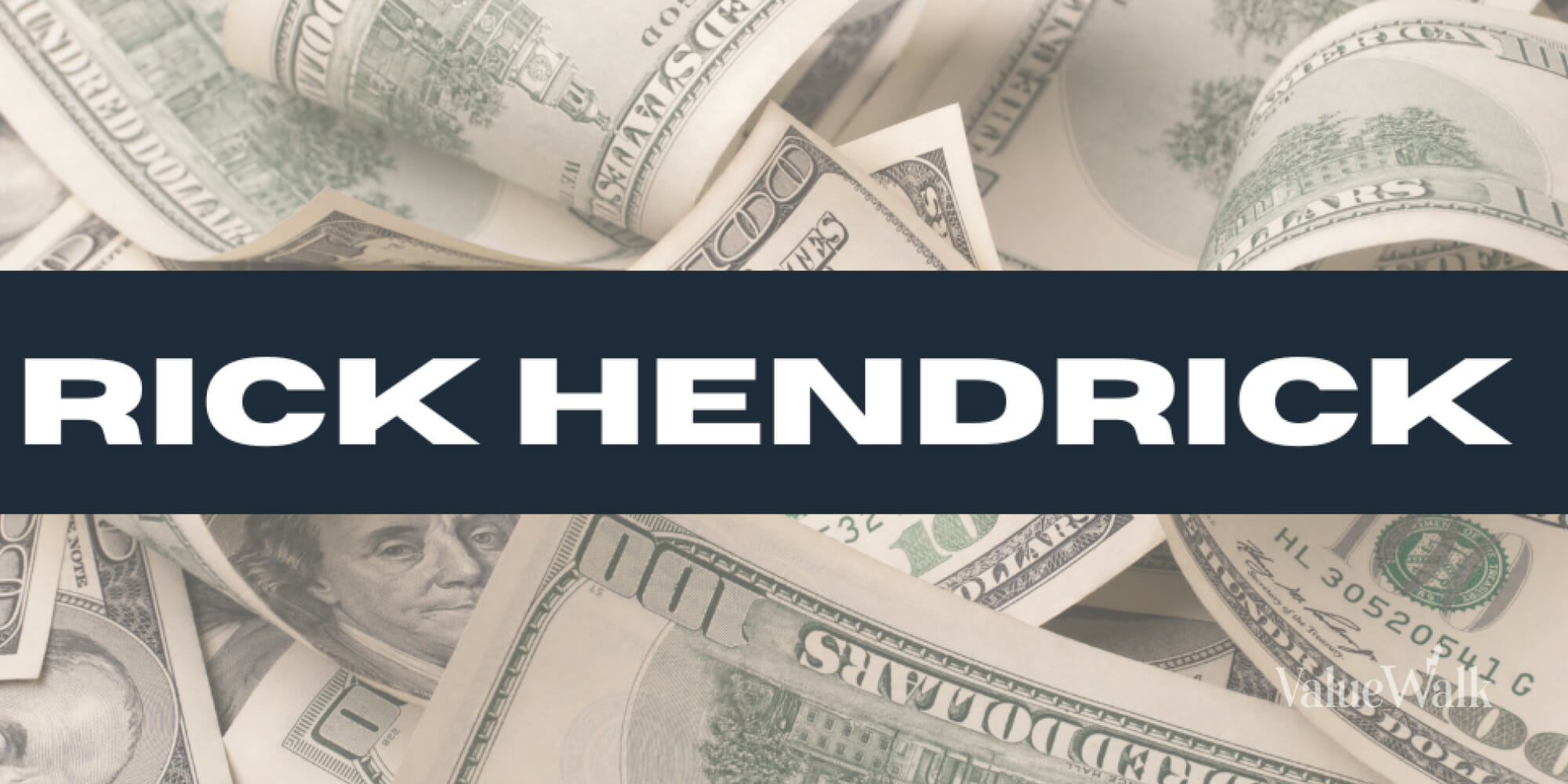 net worth of rich hendrick