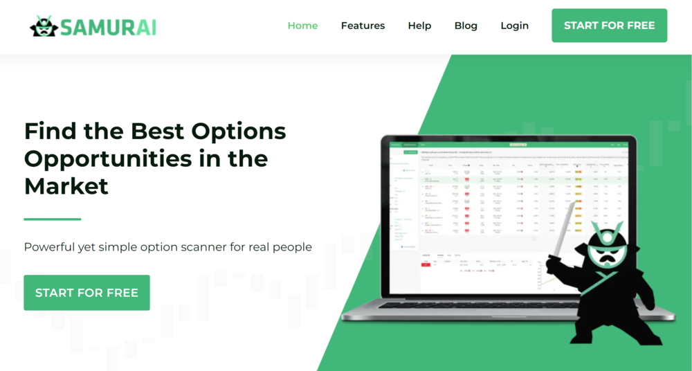 Option Samurai Option Trading Homepage