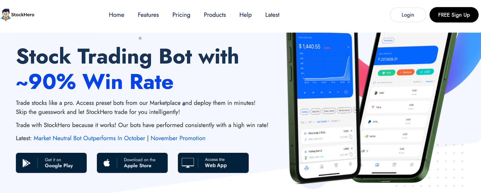 StockHero AI robots