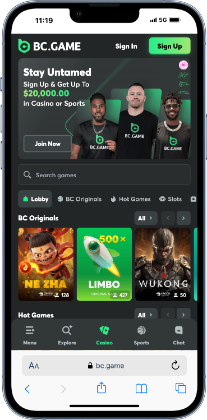 BC.Game - best crash gambling platform for game variety