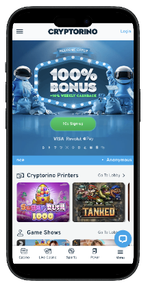 Cryptorino - best crash gambling site for VIP rewards