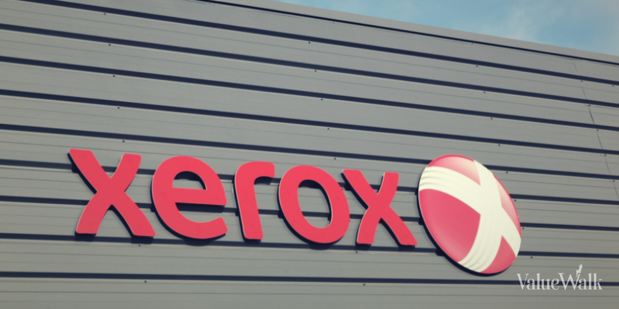 A logo of Xerox Holdings