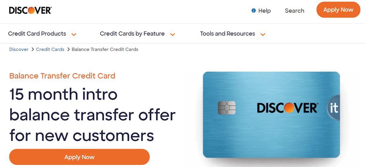 balance transfer credit card