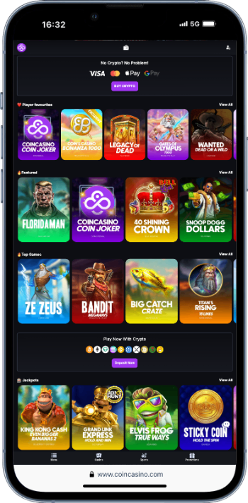 coincasino - best telegram casino overall