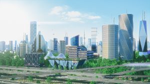 metaverse city layout